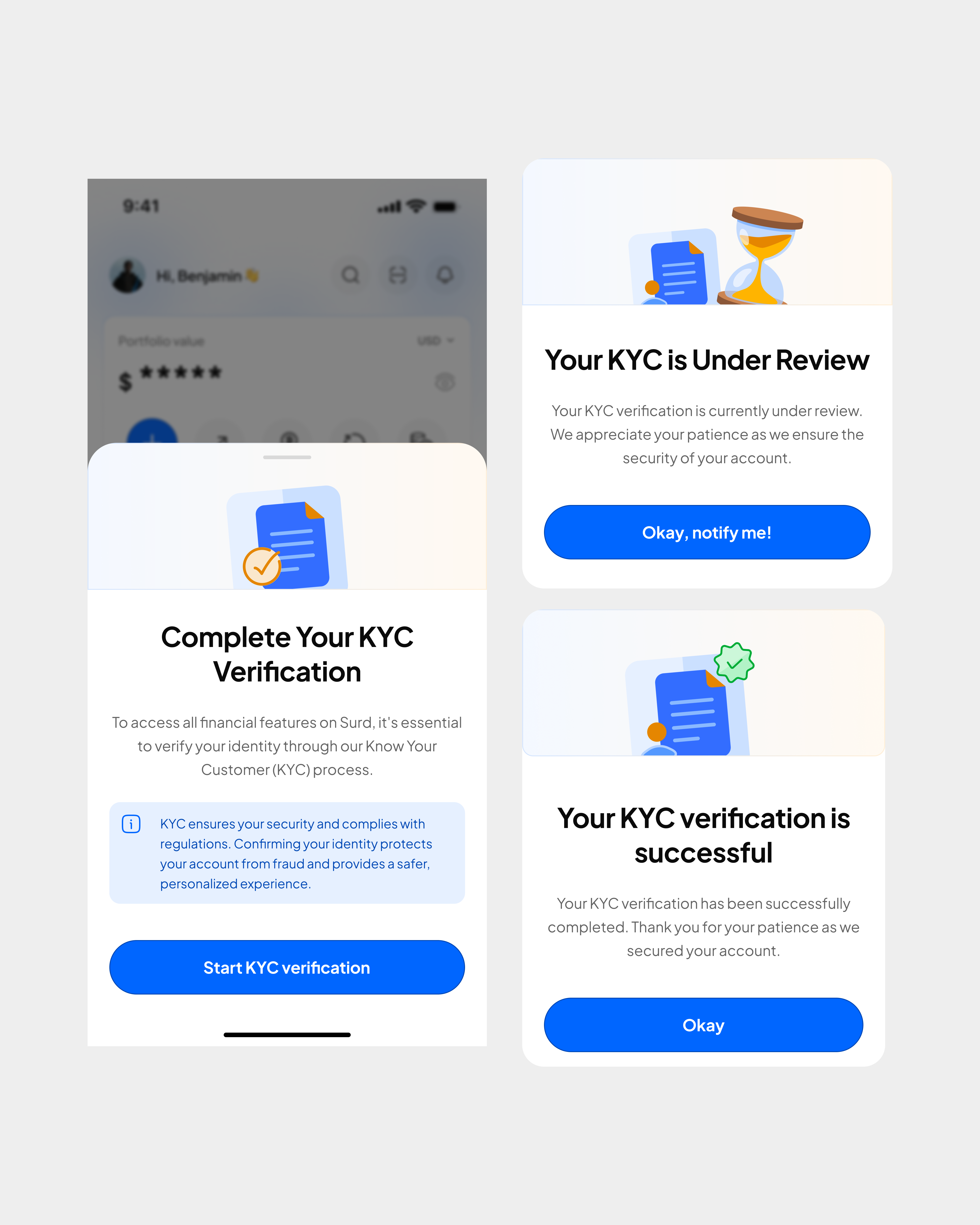 Crypto KYC 2d illustration aml branding crypto figma illustration kyc ui web3