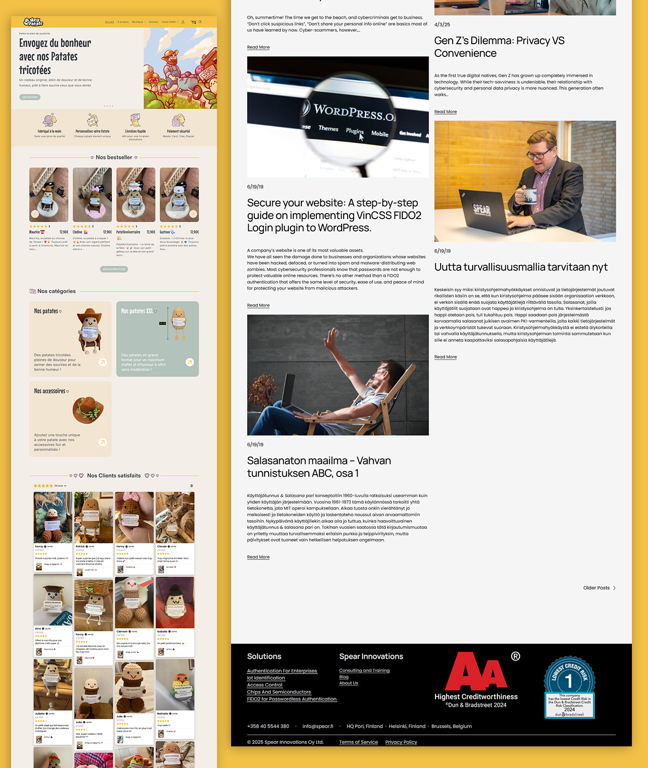 Shopify Store Development for Customizable Products | HeyPatate animation branding design development graphic design logo shopify store ui web design webdesign website