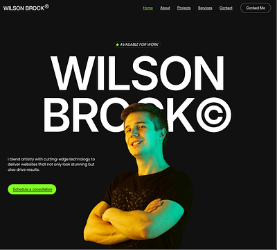 Wordpress Portfolio Website Design - Elementor Dev portfolio website ui web banner web design service web designer website design website designer website designing wordpess porfolio wordpress wordpress designer wordpress elementor wordpress site wordpress ui wordpress website designing