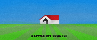 A little bit nowhere graphic design