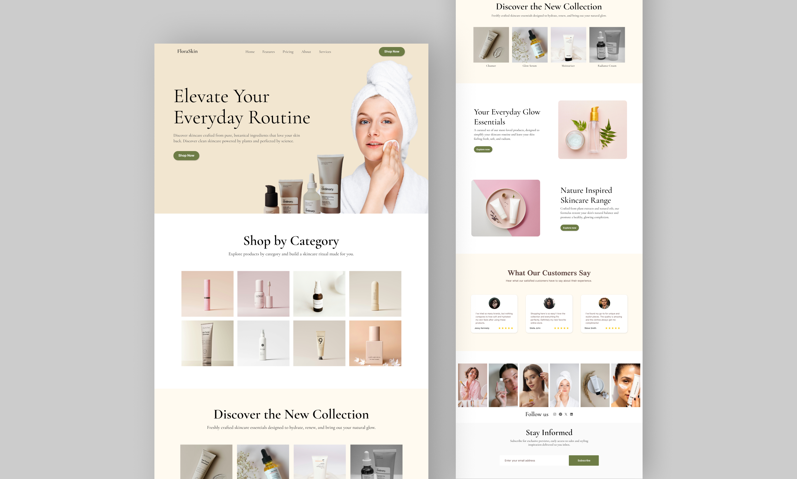 Example of Jewelry Website Design | UI UX Design