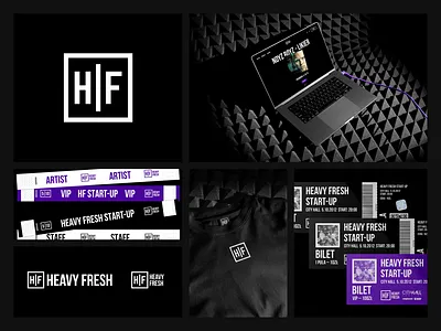 Heavy Fresh – Brand Identity brand branding design graphic design logo