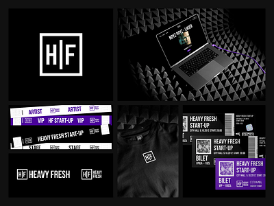 Heavy Fresh – Brand Identity brand branding design graphic design logo