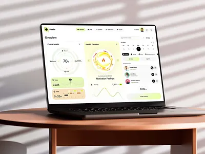 Health Monitoring - Web Design design health healthcare nutrition ui ux web web design webdeisgn website website design wellness