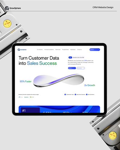 CRM Dashboard Design crm dashboard design designinspiration figmadesign interface mockup saas ui uidesign