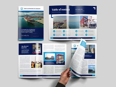 Magazine Design branding brochure company profile design editorial design graphic design indesign magazine poster print design