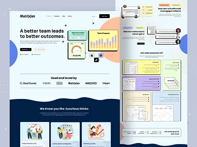 Saas Landing Page app saas creative ui landing page saas page design web design web development web interface web saas website ui website ux