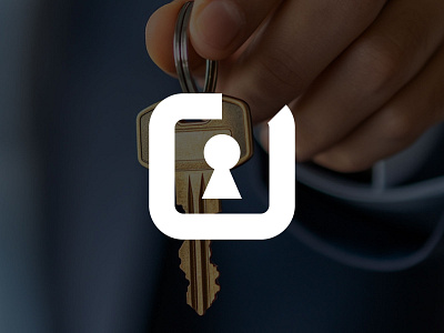 Lock logo, technology logo, minimalist logo, professional Logo branding design lock logo lock logo design logo minimal logo minimalist logo modern logo professional logo security logo tech logo