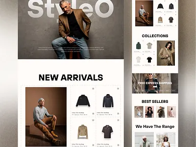 Men’s Fashion E-commerce Website apparelstore brandidentity clothingstore creativeweb ecommerce fashionbrand fashionwebsite landingpage mensfashion minimaldesign modernui onlineshopping productdesign responsiveweb styling trendydesign uiuxdesign uxui visualdesign webdesign