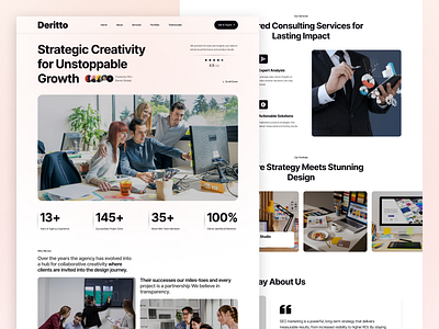 Business Strategy Website Landing Page Design how to build a landing page