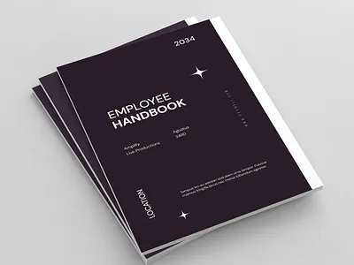 Modern Event Organizer Handbook Template branding brochure business creative design event handbook layout modern organizer template