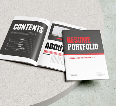 CV Resume Portfolio Brochure Template Design branding brochure business creative cv design illustration layout portfolio resume template