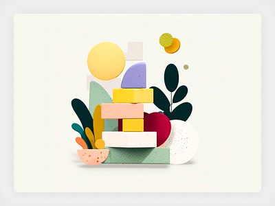 Abstract 3D 3d abstract illustration