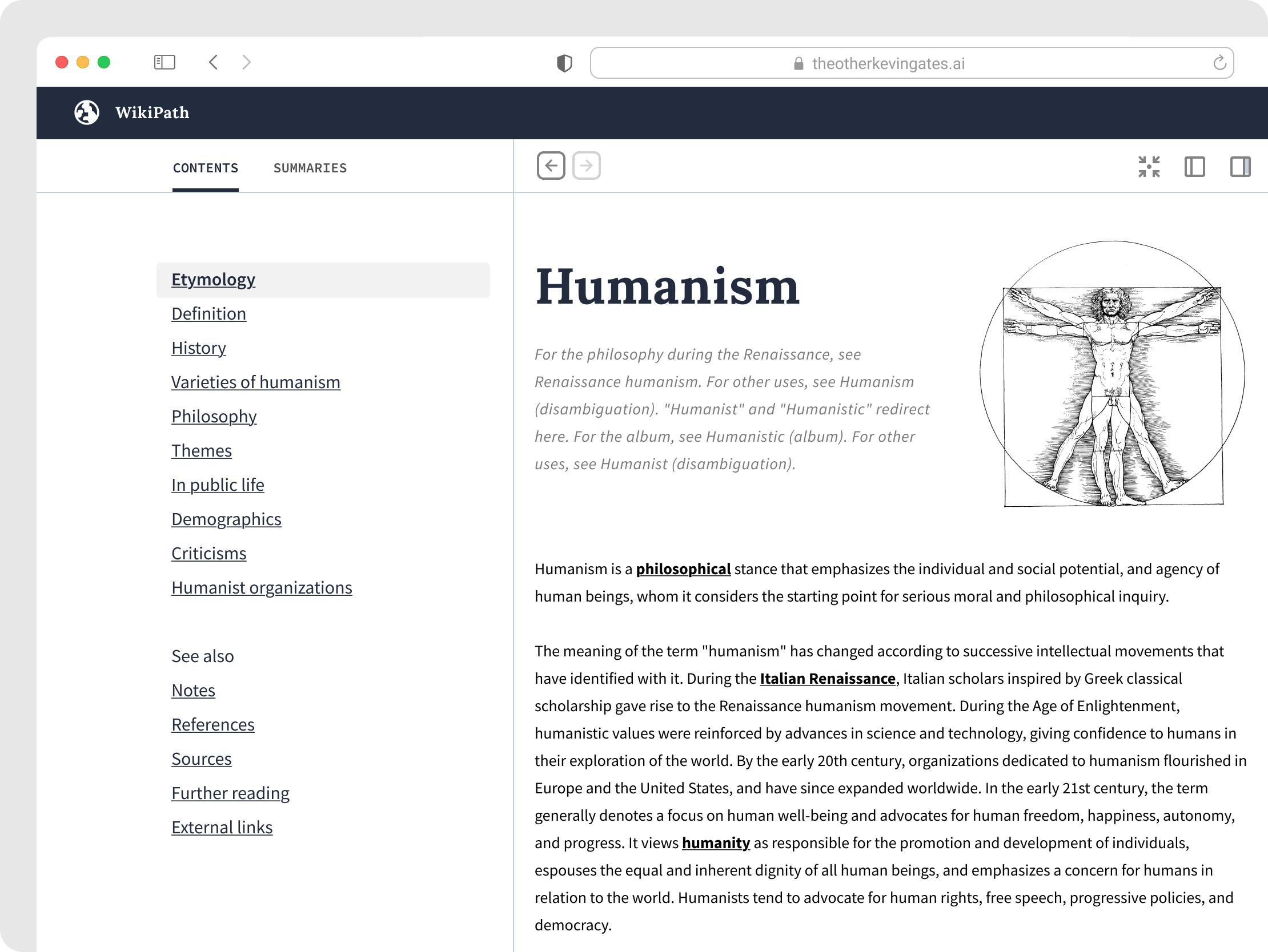 Infinite Scrolling Wikipedia