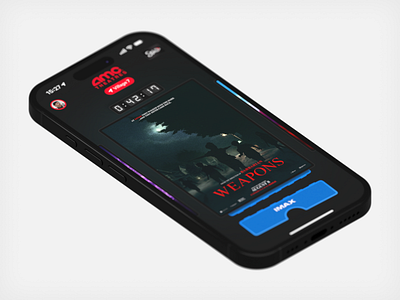 AMC Stubs App Concept amc app app design booking cinema cinema app concept interface ios iphone mobile mobile app design mobile design movie product stubs theatres ui ux