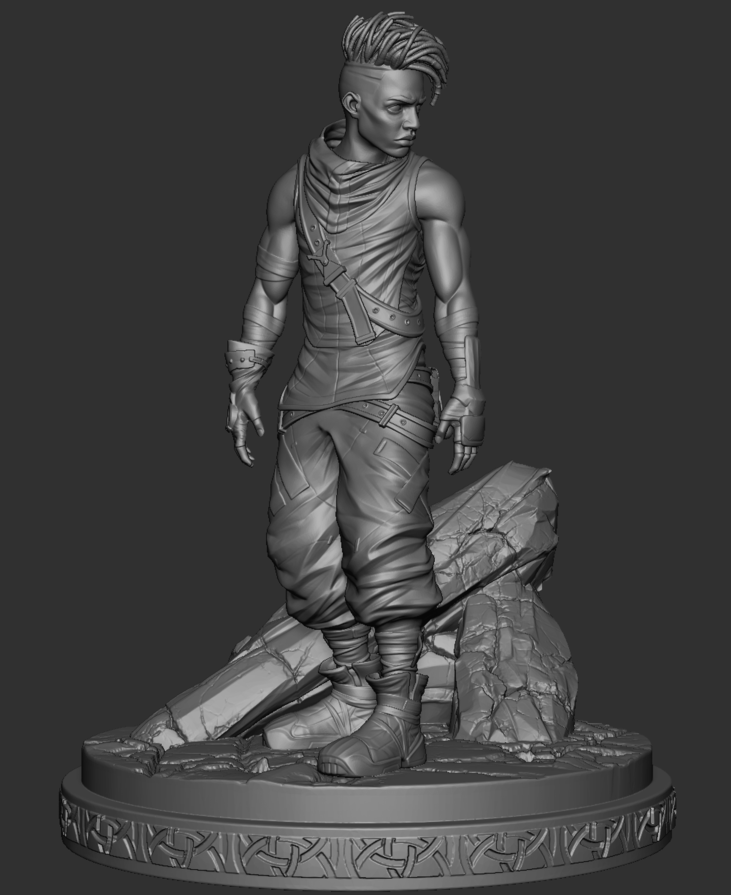 Ekko – Arcane 3D Printing 3d 3d modeling character design design fantasy zbrush