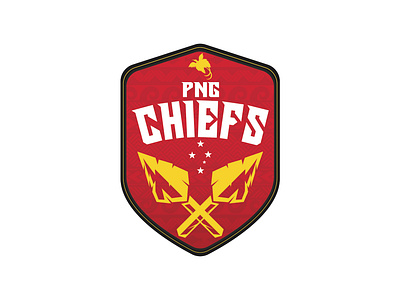 PNG Chiefs | 2028 NRL Brand Concept brand branding concept design identity illustration logo nrl sportdesign type