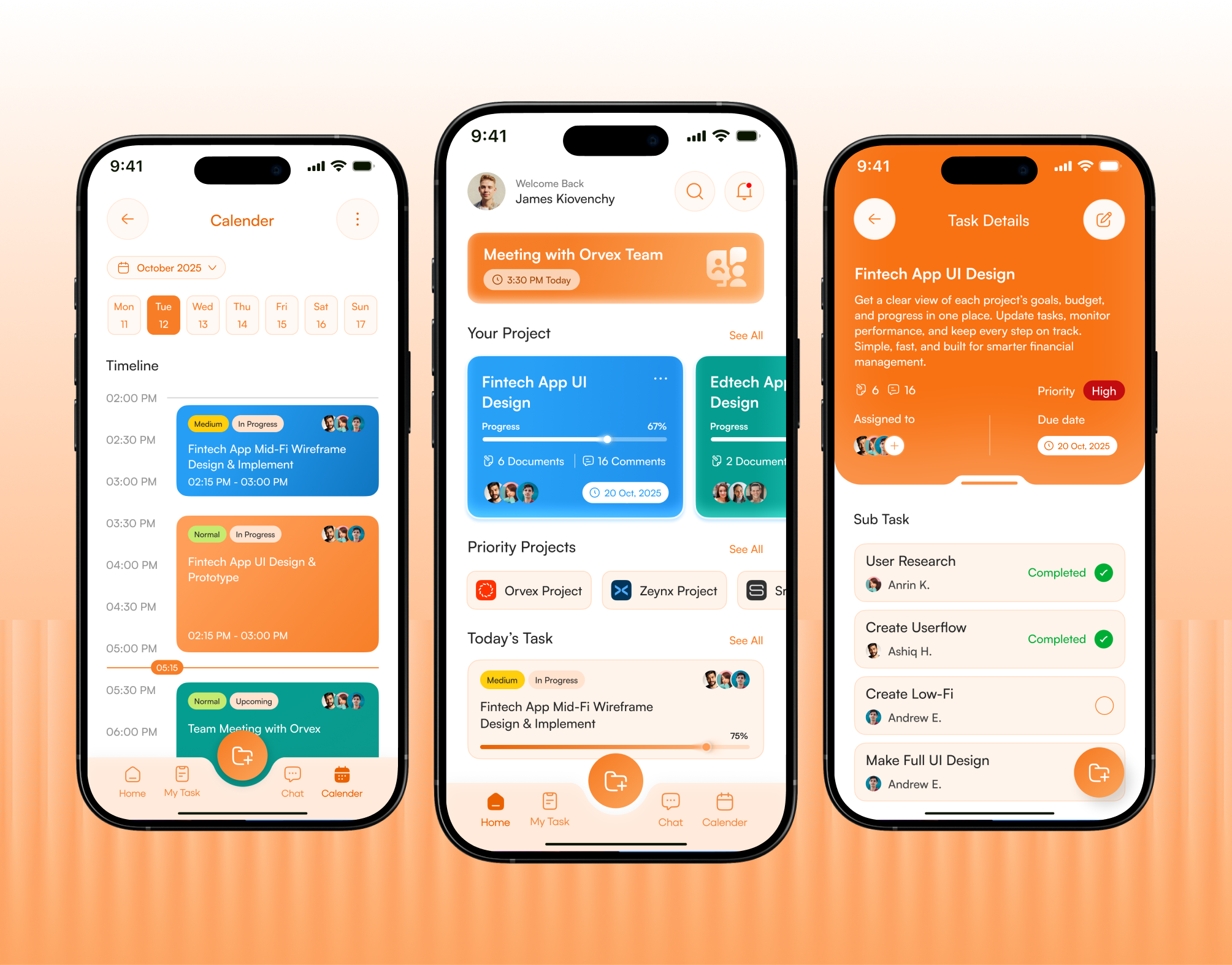 Taskor — Smart Task & Project Management App UI Design app design clean ui daily ui designinspiration figma minimal design mobile app modern mobile app productivity app task management task management app team work ui ui design ui ux design uidesign uiux