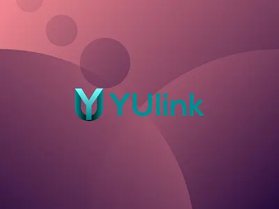 YUlink M ai logo branding creative logo design fiverr graphic design illustration logo logo design logo maker minimalistlogo modernlogo ui yulink