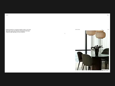 Nordik - Scandinavian Architect architect architecture editorial inter minimalism scandinavian web design