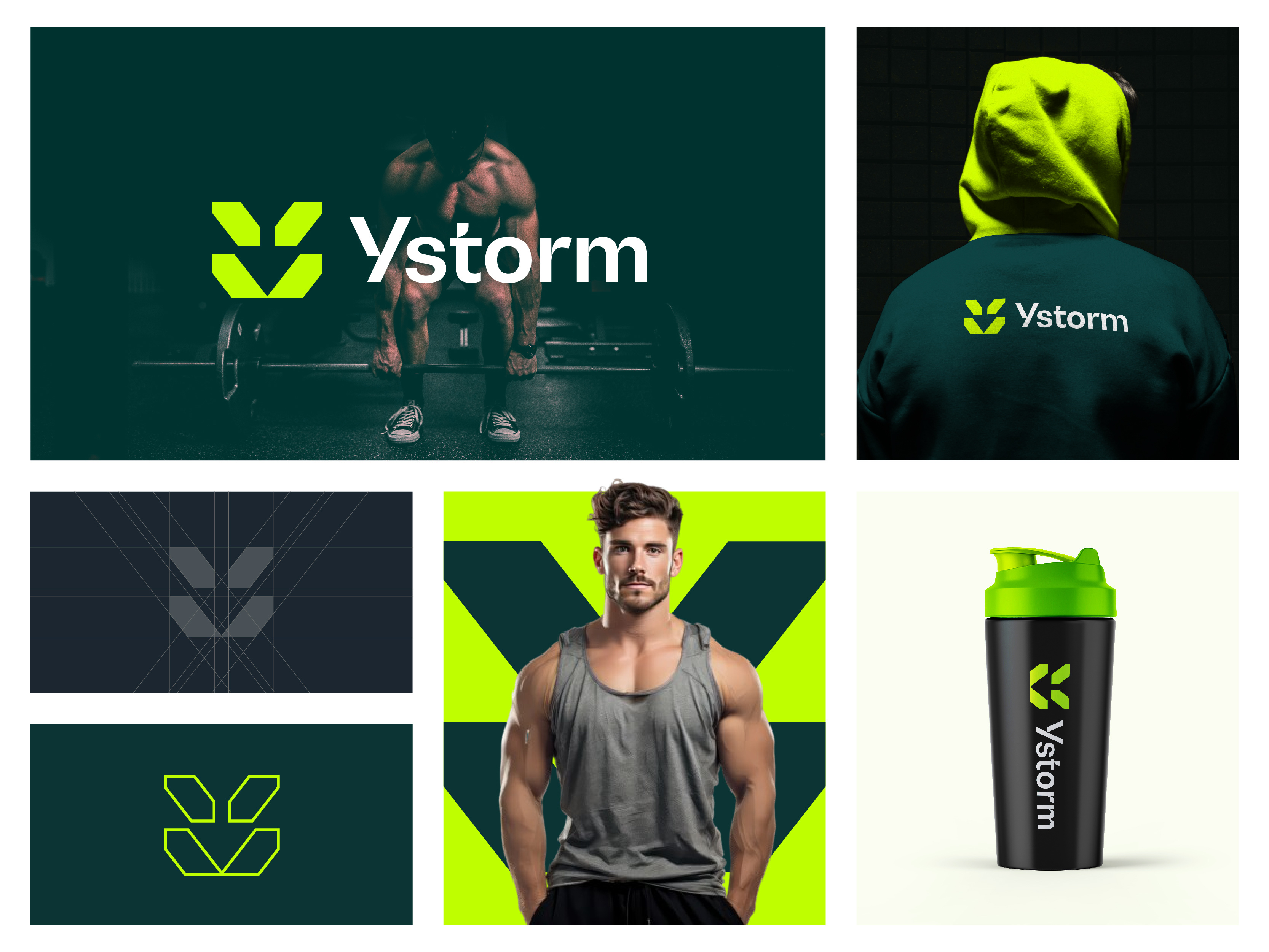 Example of Sports Logo, Fitness Logo, Gym Logo