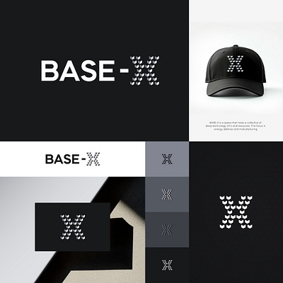 BASE-X is a space that hosts a collective of deep Tech. agency website branding deep tech design graphic design illustration industrial logo tech techlogo vector x xbox logo xlogo xx