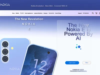 Nokia Evolution .. Monster Reborn 3d animation branding graphic design logo motion graphics ui