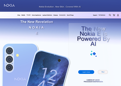 Nokia Evolution .. Monster Reborn 3d animation branding graphic design logo motion graphics ui