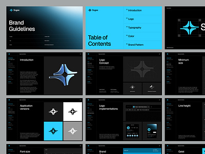 Hi folks! We are Sogee! brand consistency brand design brand guidelines brand identity branding color palette creative direction design language design principles design standards design system digital branding grid system identity system logo design modern branding typography design visual guidelines visual identity
