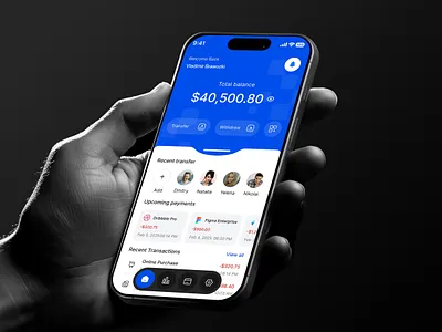 Cashvio - Finance Mobile Design App app cash clean design finance fintech mobile saas ui ui design