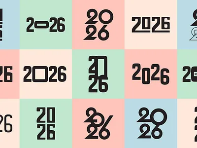 Big Set of 2026 Happy New Year logo typography design. 2026 2026 logo 2026 logo design branding happy happy new yaar logo design new new year new year 2026 typhograpy year