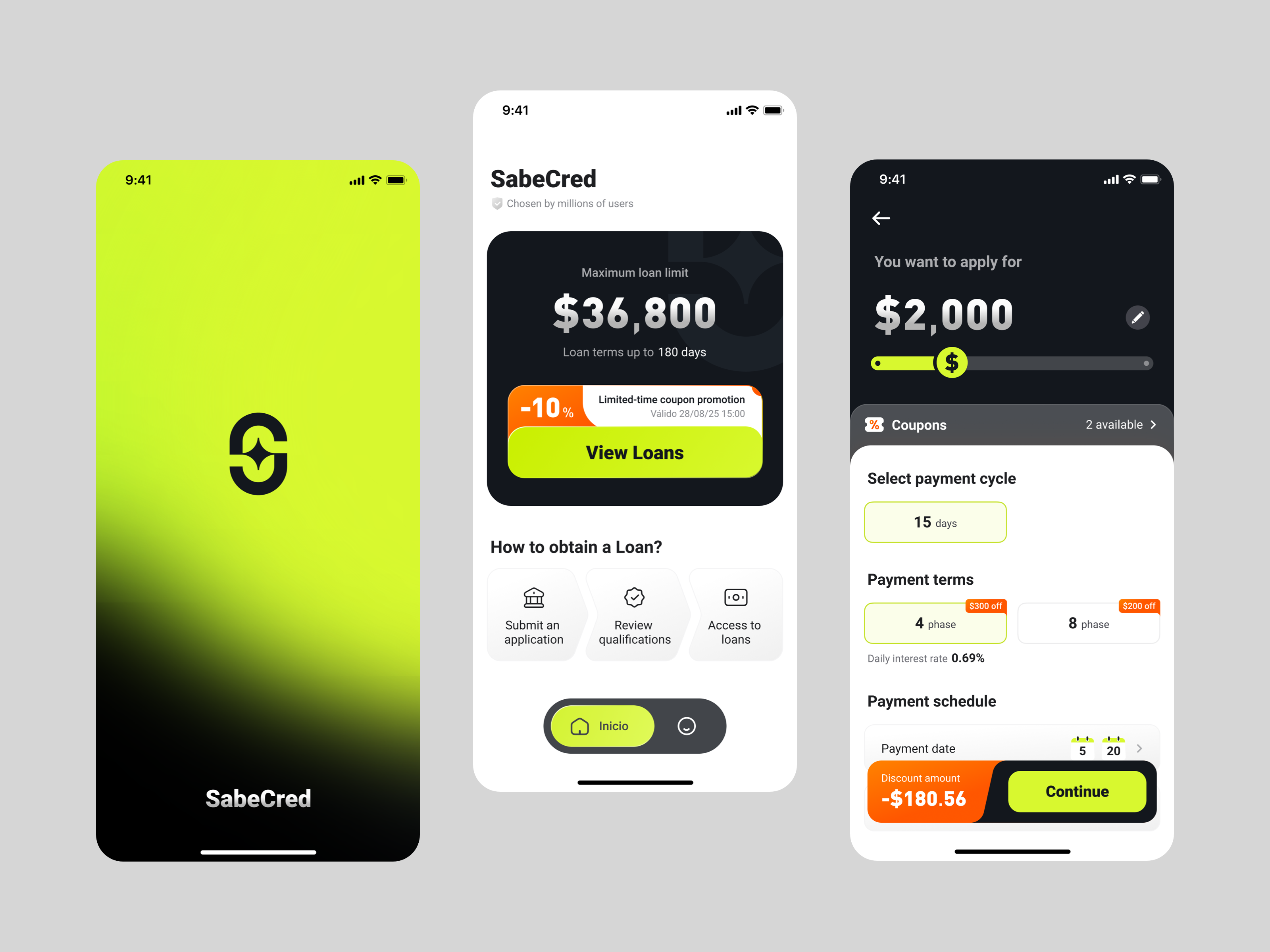 Finance Mobile App app banking color clash coupon design finance financial financial app launch page payment ui uiux ux wallet