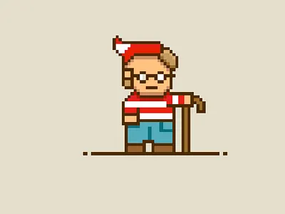 where's wally pixel art wheres wally pixel people pixel person wheres wally book wheres wally illustration wheres wally illustrations wheres wally pixel art