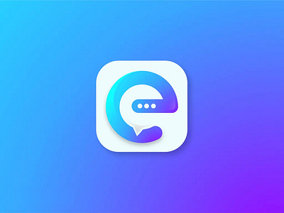 eCommunication Logo - eChat Logo - eTalk Logo ai communication platforms branding chat applications ( echat logo ecommunication logo etalk logo graphic design icon logo tech startups telecom companies video or voice calling apps