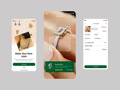 Jewellery App app app design app ui diamond app diamond jewellery app ecommerce ecommerce app ecommerce app design fashion app ios app jewellery app mobile app online shopping product design shopping app ui uiux ux