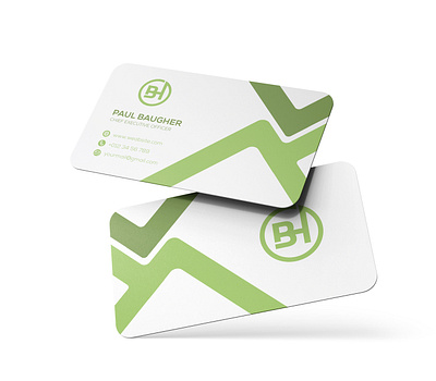 Modern Minimalist Business Card Design business business card corporate creative flat graphic design minimal minimalist modern