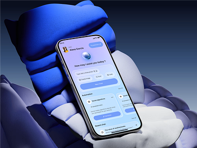 AI Mobile App ai ai app ai app design ai design ai interface ai mobile app ai ui ai ux artificial intelligence app mobile app product design web design