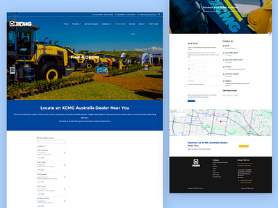 XCMG Australia Website Development | WordPress Case Study animation branding development graphic design logo motion graphics shopify ui web design webdesign website wordpress