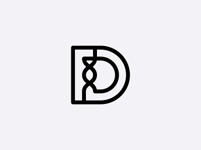 DNA logo, D letter logo a b c d e f g h i j k l m biology brand branding d letter logo dna dna laboratory analysis genes treatment health helix icon icon logo mark identity logo logo design medical modern logo monogram n o p q r s t u v w x y z patient