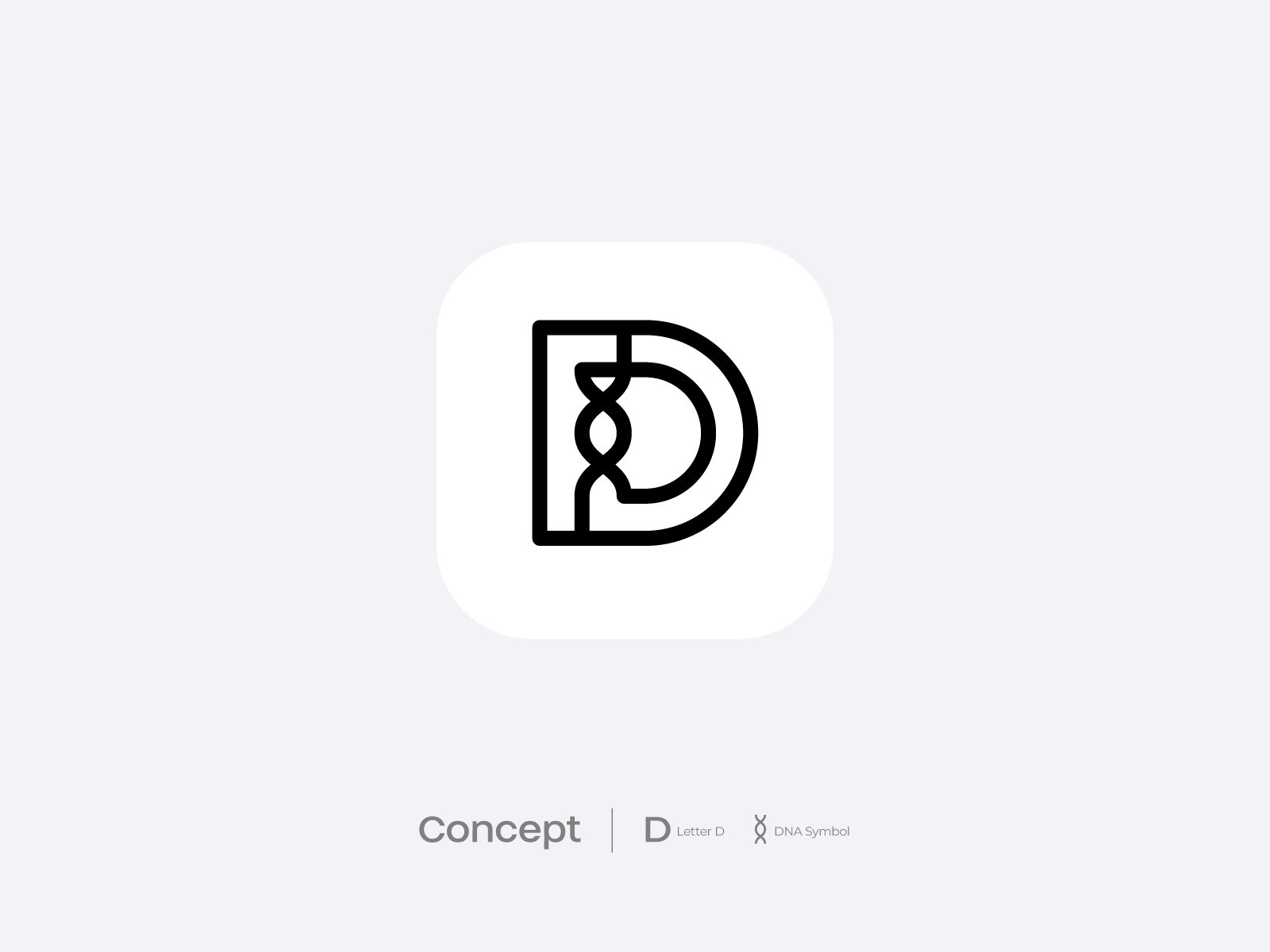 DNA logo, D letter logo a b c d e f g h i j k l m biology brand branding d letter logo dna dna laboratory analysis genes treatment health helix icon icon logo mark identity logo logo design medical modern logo monogram n o p q r s t u v w x y z patient