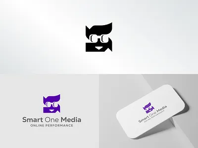 Smart man logo design branding creative agency digital marketing education logo influencer brand logo logoconcept media logo minimal logo modern logo s logo s tech logo smart logo smart man logo unused logo