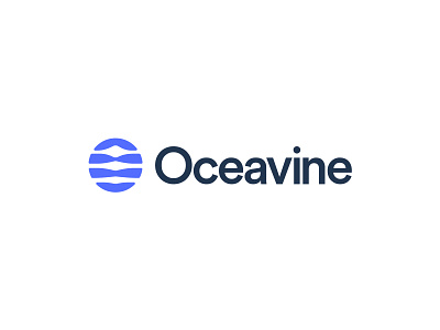 Oceavine – Logo Design branding circular logo clean logo connection logo design eco logo flow logo fluid logo harmony logo innovative logo logo logo design logomark logotype mark minimalist logo motion logo ocean logo tech logo wave logo