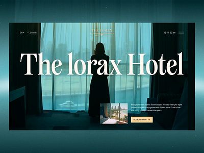 Luxury Hotel Website Design 3d animation booking branding graphic design hotel landing page luxury luxury hotel website travel ui ux website website design