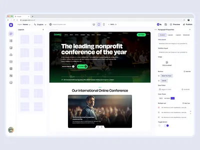 Theme Engine - Visual Umbraco website design branding build website builder card clean creative designer edit graphic design grid landing page logo minimal product theme theme edit ui ui builder ui design umbraco
