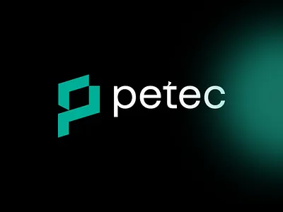 petec ai logo design branding design letter logo logo logo design minimalist logo simple logo