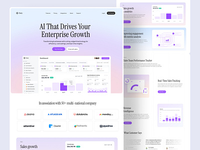 AI SaaS Landing Page ai landing page ai saas ai saas landing page ai saas website b2b marketing landing page b2b marketing website b2b saas website landing page design saas ai saas b2b marketing website saas landing page design saas product landing page saas uiux design saas website saas website design sales growth landing page sales performance saas uiux design web design website design
