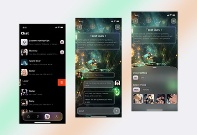 ChatAI · 2024 App Store · Independent & Original UI app design illustration logo mobile pm ui ux