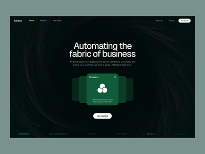 Inteleon — AI-Powered Digital Engine Platform aidesign b2bdesign design digitaltransformation landing page landingpage saas ui uidesign web web design webdesign website