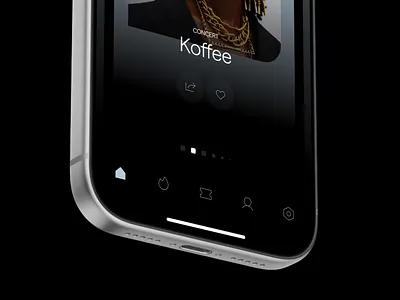 Bottom UX/UI Navigation for CENE App android black branding design illustration interactive interface ios lagos logo mobile navigation prototype ui ux website