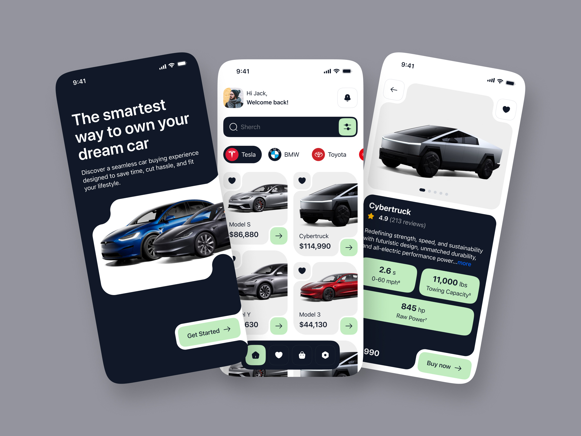 Example of Mobile App UI Design